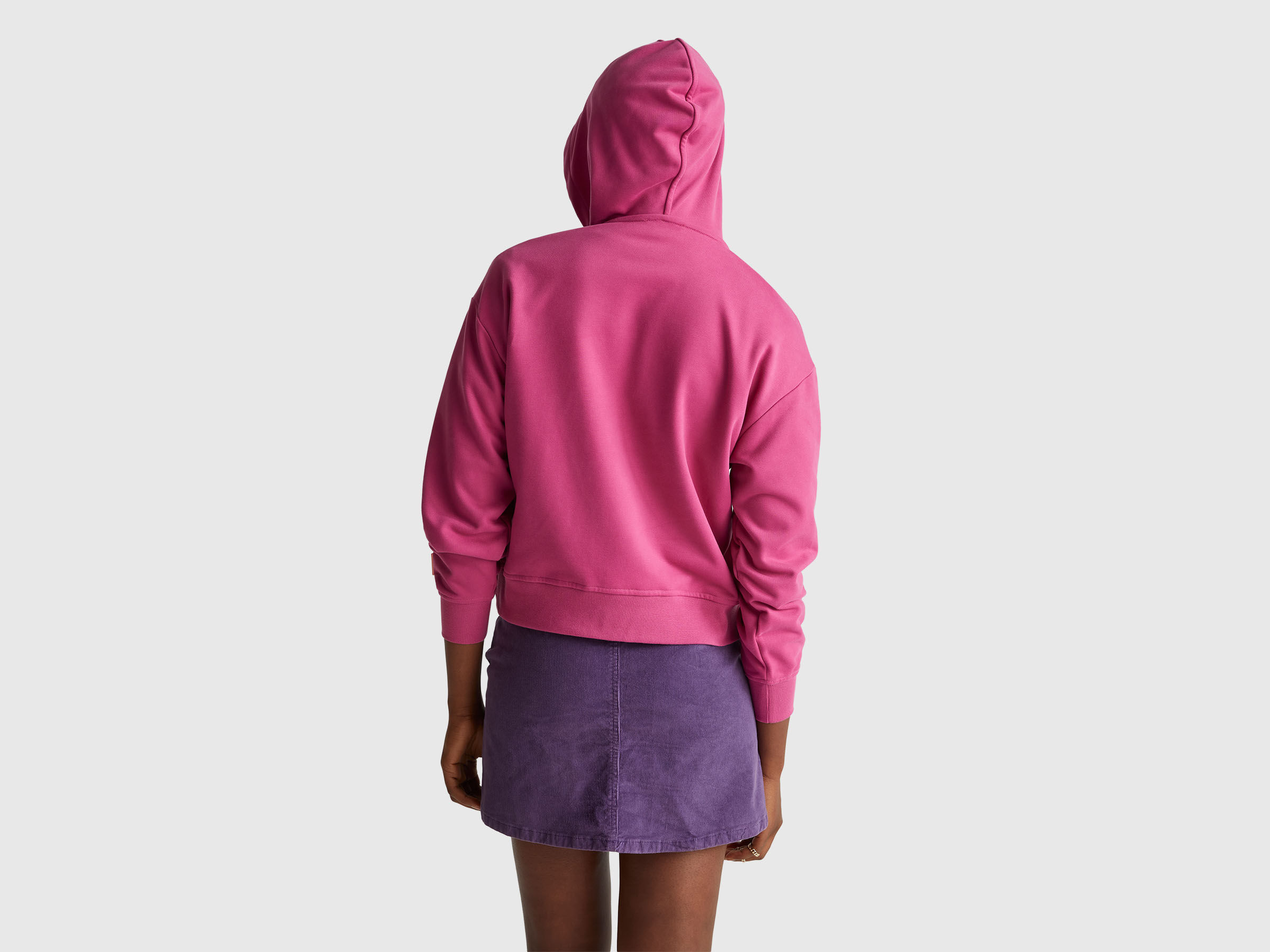 SWEATER W/HOOD Mujer image number 2